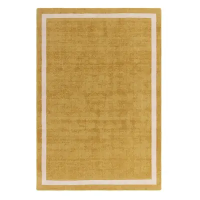 Okkersárga kézi szövésű gyapjú szőnyeg 160x230 cm Albi – Asiatic Carpets