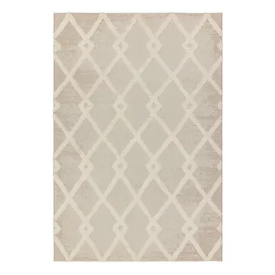 Krémszínű kültéri szőnyeg 80x150 cm Monty – Asiatic Carpets