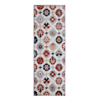 Szürke kültéri futószőnyeg 230x80 cm Flora - Flair Rugs