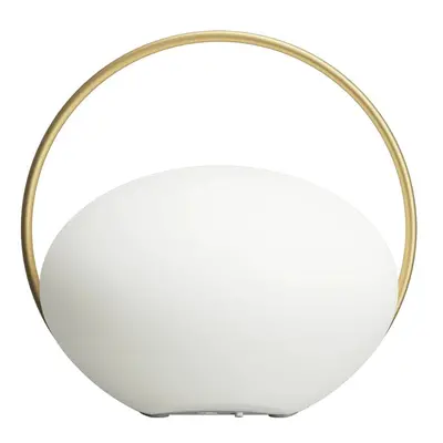 Fehér LED dimmelhető asztali lámpa (magasság 19 cm) Orbit – UMAGE