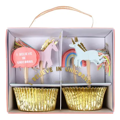 Muffin sütőpapír szett 24 db-os I Believe In Unicorns – Meri Meri