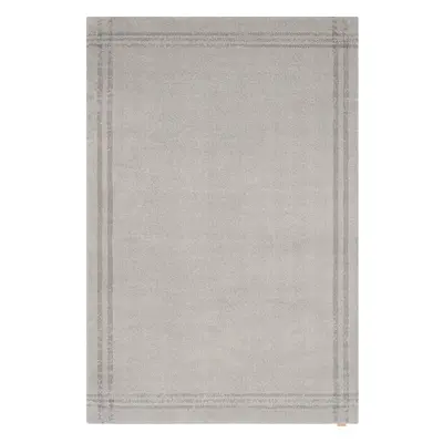 Krémszínű gyapjú szőnyeg 200x300 cm Calisia M Grid Rim – Agnella