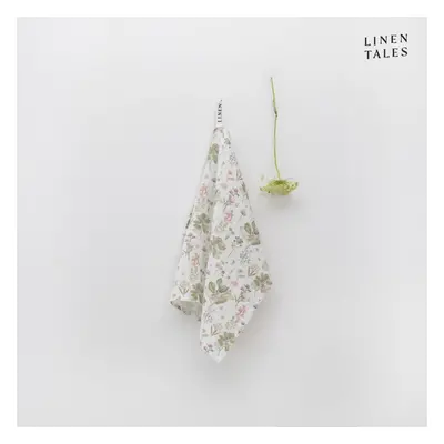 Len konyharuha 45x65 cm White Botany – Linen Tales