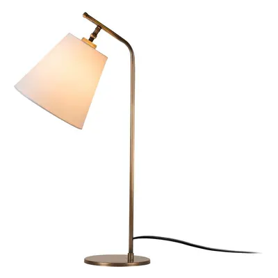 Fehér-bronzszínű asztali lámpa (magasság 67 cm) Salihini – Opviq lights