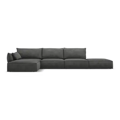 Szürke sarokkanapé (bal oldali) Vanda – Mazzini Sofas