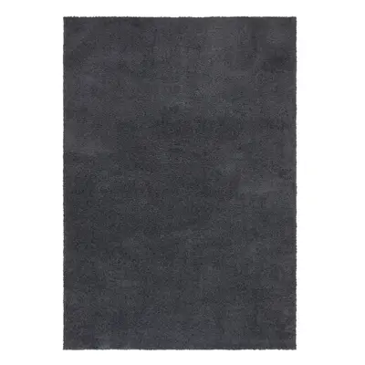 Sötétszürke mosható szőnyeg újrahasznosított szálakból 120x170 cm Fluffy – Flair Rugs