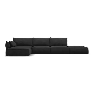 Sötétszürke sarokkanapé (bal oldali) Vanda – Mazzini Sofas