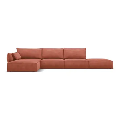 Piros sarokkanapé (bal oldali) Vanda – Mazzini Sofas