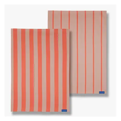 Pamut konyharuha szett 2 db-os 50x70 cm Stripes – Mette Ditmer Denmark