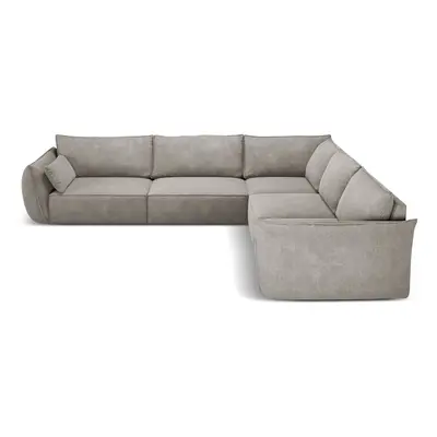 Világosszürke sarokkanapé (variálható) Vanda – Mazzini Sofas