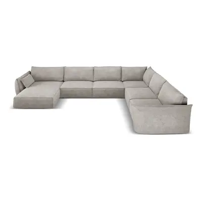 Világosszürke sarokkanapé (jobb oldali) Vanda – Mazzini Sofas