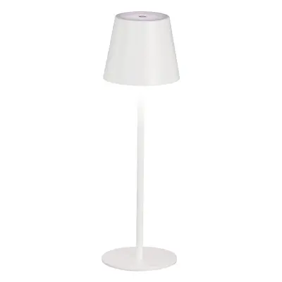 Fehér LED asztali lámpa fém búrával (magasság 36,5 cm) Viletto – Fischer & Honsel