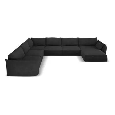 Sötétszürke sarokkanapé (bal oldali) Vanda – Mazzini Sofas