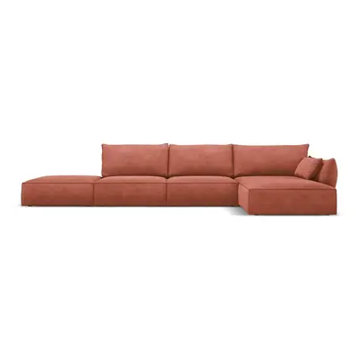 Piros sarokkanapé (jobb oldali) Vanda – Mazzini Sofas