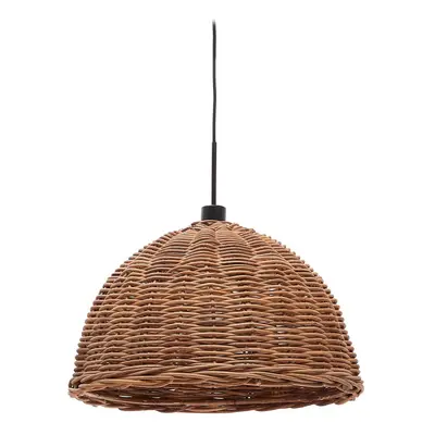 Barna függőlámpa rattan búrával ø 50 cm Jornets – Kave Home