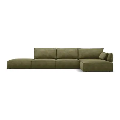 Zöld sarokkanapé (jobb oldali) Vanda – Mazzini Sofas