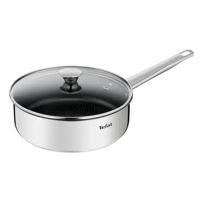 Rozsdamentes acél serpenyő fedővel ø 24 cm Cook Eat – Tefal