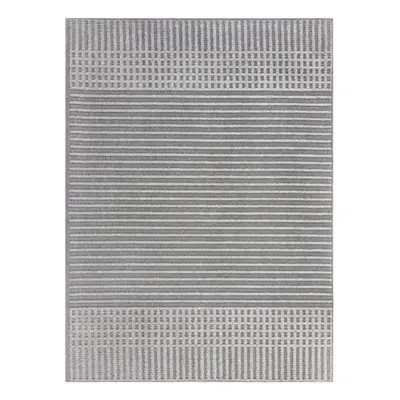 Szürke mosható zsenília szőnyeg 200x320 cm Elton – Flair Rugs