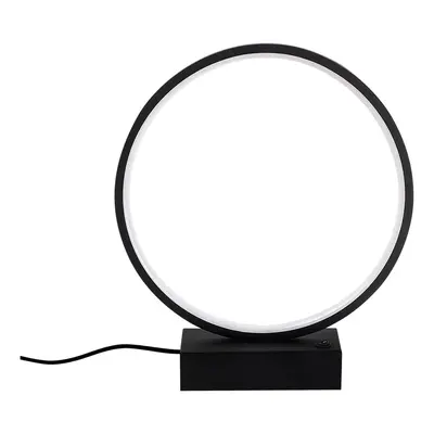 Fekete LED asztali lámpa (magasság 35 cm) Halka – Opviq lights