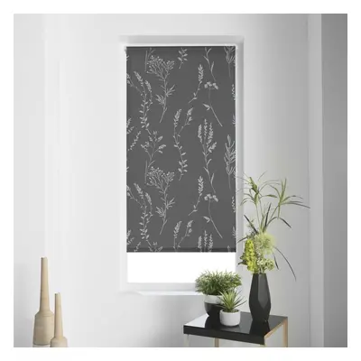 Antracitszürke textil roló 60x90 cm Forelista – douceur d'intérieur