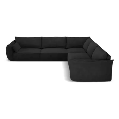 Sötétszürke sarokkanapé (variálható) Vanda – Mazzini Sofas