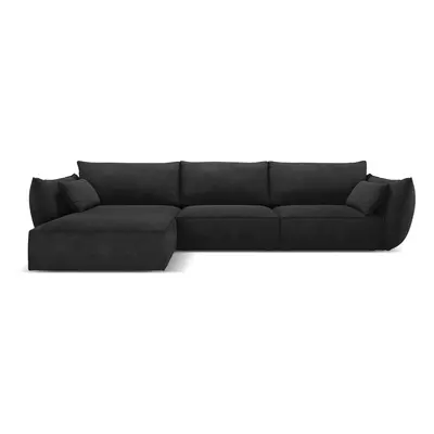 Sötétszürke sarokkanapé (bal oldali) Vanda – Mazzini Sofas