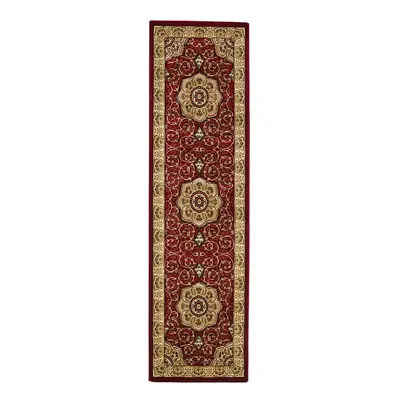 Piros futószőnyeg 67x240 cm Heritage – Think Rugs