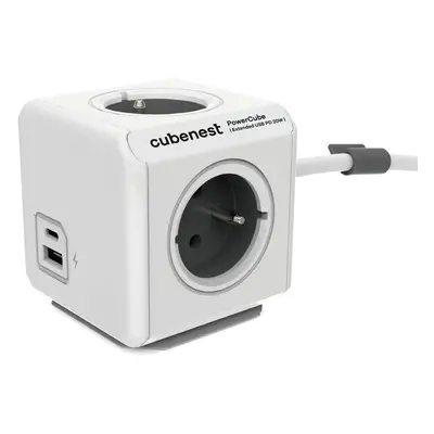 Elosztó PowerCube Extended USB – Cubenest