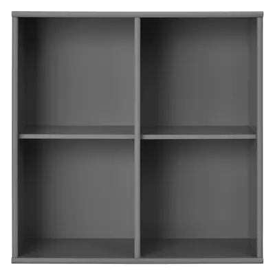 Antracitszürke függő könyvespolc 70x70 cm Mistral – Hammel Furniture