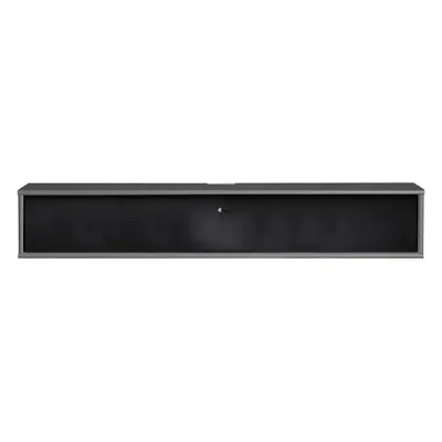 Fekete-antracitszürke TV-állvány 133x22 cm Mistral – Hammel Furniture