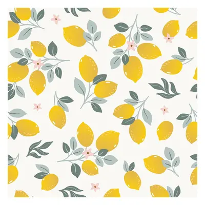 Gyerek tapéta 10 m x 50 cm Lemons – Lilipinso