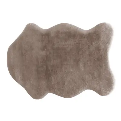 Világosbarna szintetikus szőrme szőnyeg 80x150 cm Pelush Mink – Mila Home