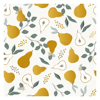 Gyerek tapéta 10 m x 50 cm Pretty Pears – Lilipinso