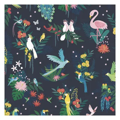 Gyerek tapéta 10 m x 50 cm Birds Carnival – Lilipinso