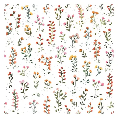 Gyerek tapéta 10 m x 50 cm Bucolic Blooms – Lilipinso