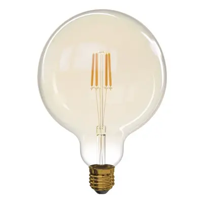 Vintage Warm White LED izzó, G125, 4W E27 - EMOS