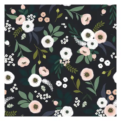 Gyerek tapéta 10 m x 50 cm Flowers – Lilipinso