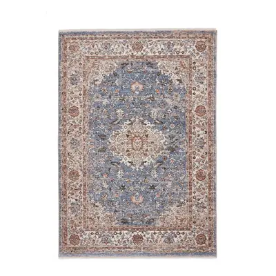 Kék-bézs futószőnyeg 60x230 cm Vintage – Think Rugs