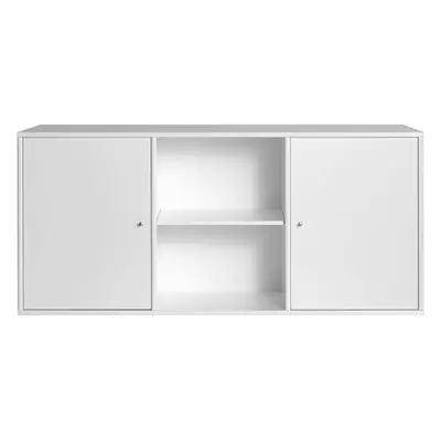 Fehér alacsony függő komód 133x61 cm Mistral – Hammel Furniture