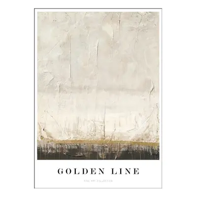 Keretezett poszter 52x72 cm Golden Line – Malerifabrikken