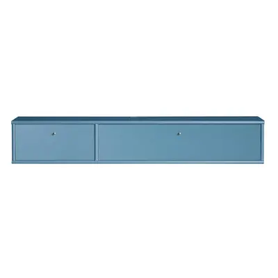 Kék TV-állvány 136x22 cm Mistral – Hammel Furniture