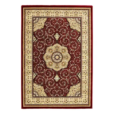 Piros szőnyeg 280x380 cm Heritage – Think Rugs