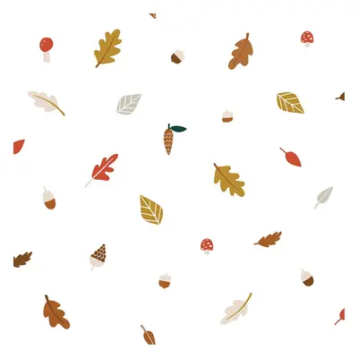 Gyerek tapéta 10 m x 50 cm Autumn Leaves – Lilipinso