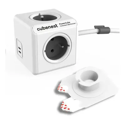 Elosztó PowerCube Extended USB – Cubenest