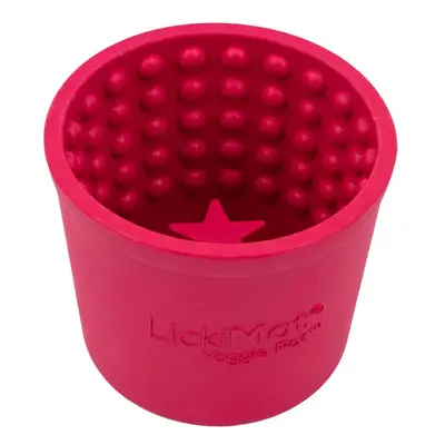 Habzsolásgátló tál Yoggie Pot Pink – LickiMat