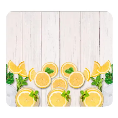 Edzett üveg falvédő tűzhelyhez 50x56 cm Lemons – Wenko