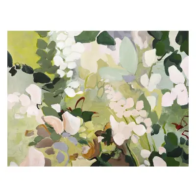 Kép kézzel festett részletekkel 90x118 cm Green Garden – Malerifabrikken