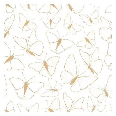 Gyerek tapéta 10 m x 50 cm Butterflies – Lilipinso