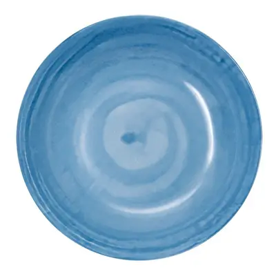 Világoskék porcelán mélytányér készlet 6 db-os ø 21 cm Tangeri blue – Villa Altachiara