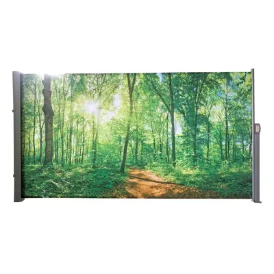 Zöld fém-textil belátásgátló erkélyre 300x160 cm – Garden Pleasure